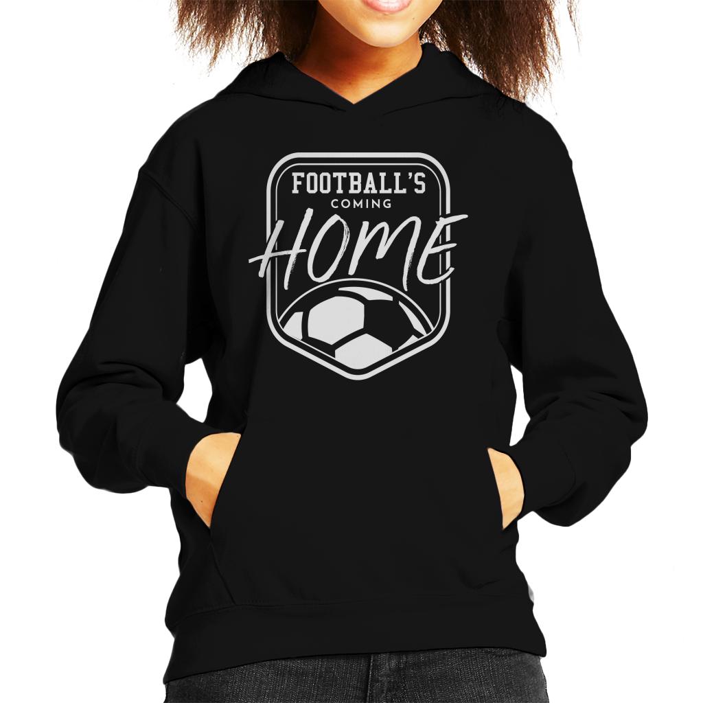 Football's Coming Home White Badge Kid's Hooded Sweatshirt product image 1