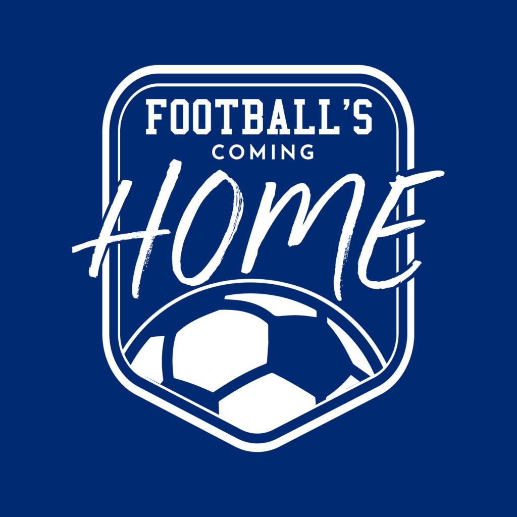 Football's Coming Home White Badge Kid's Hooded Sweatshirt product image 7