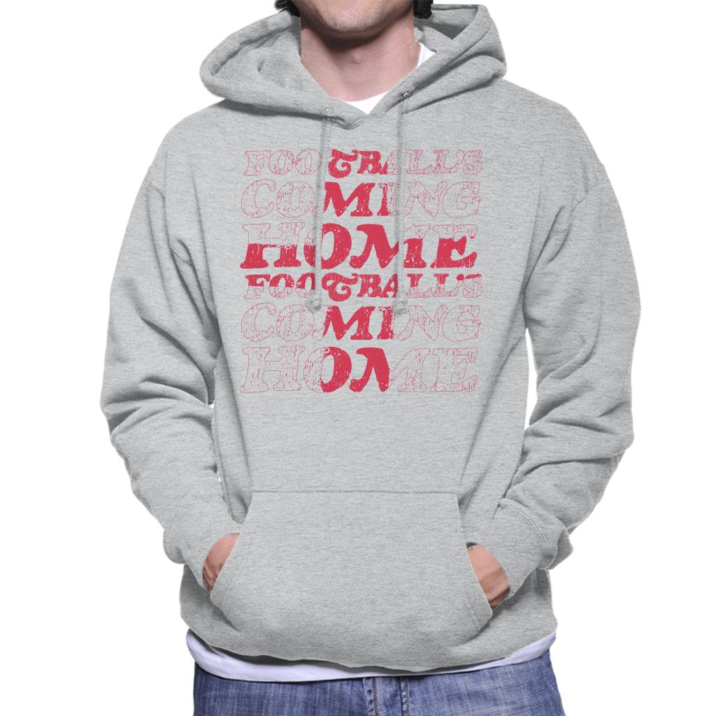 Football's Coming Home Cascade Flag Outline Men's Hooded product image 1