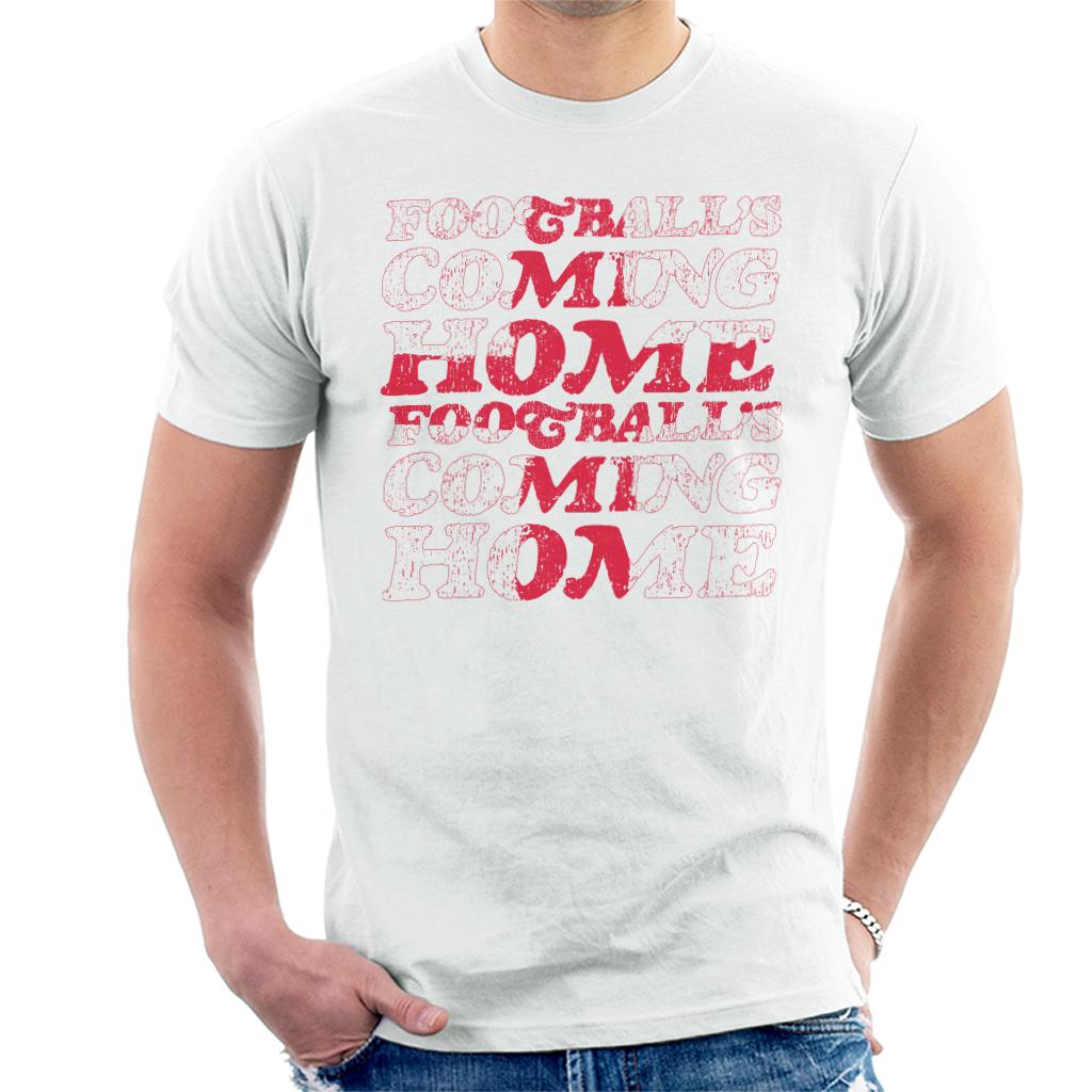 Football's Coming Home Cascade Flag Outline Men's T-Shirt product image 4