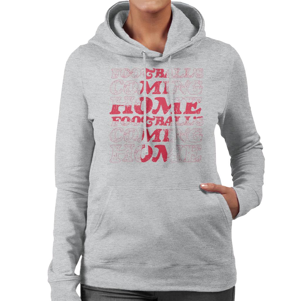 Football's Coming Home Cascade Flag Outline Women's Hooded product image 1