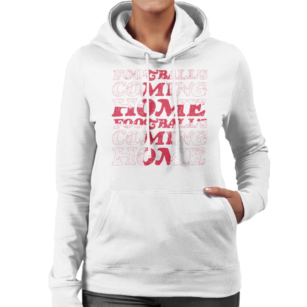 Football's Coming Home Cascade Flag Outline Women's Hooded product image 4