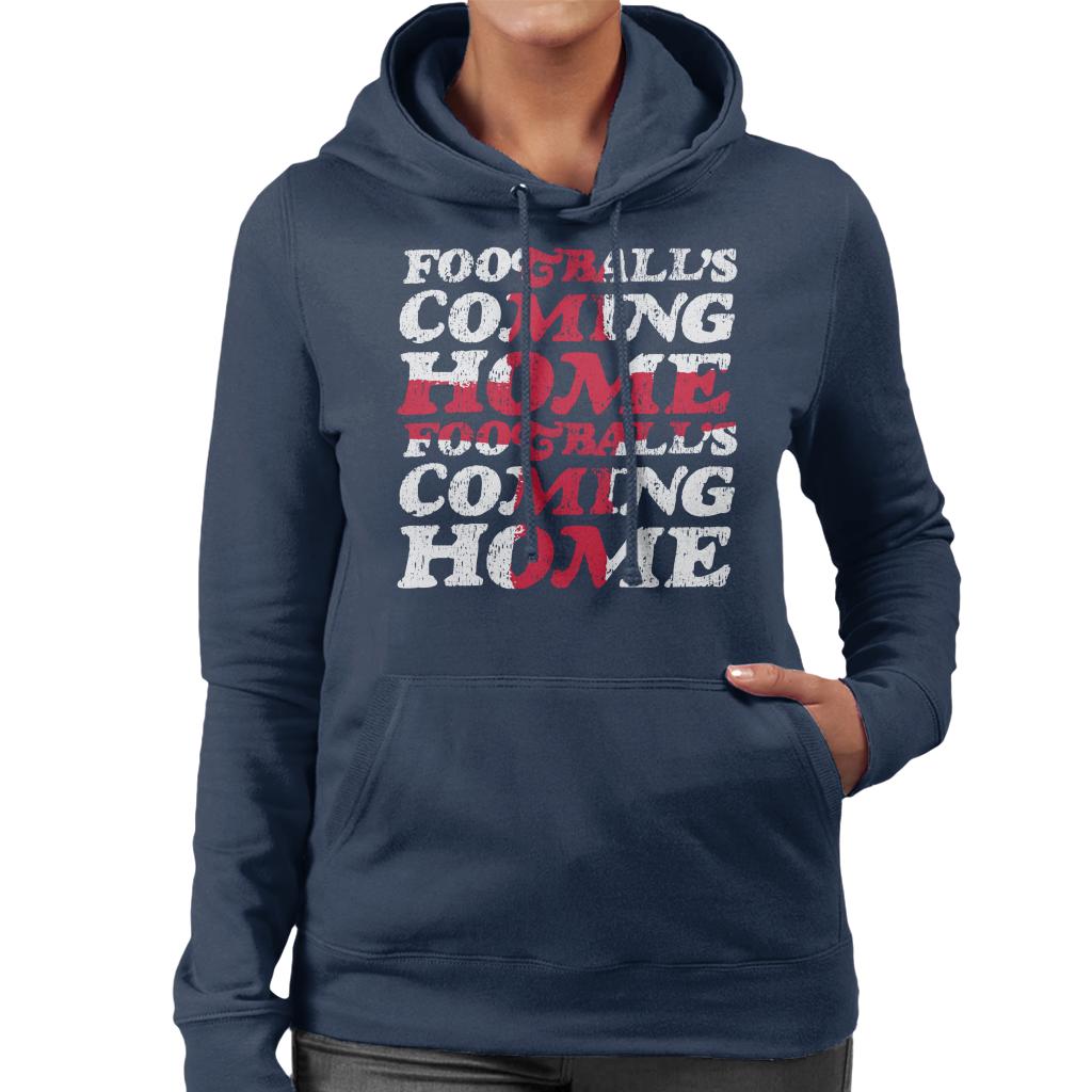 Football's Coming Home Cascade Flag Women's Hooded product image 1
