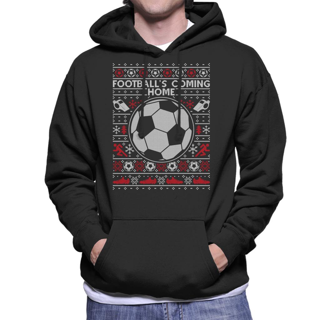 Football's Coming Home Christmas Knit Men's Hooded product image 1