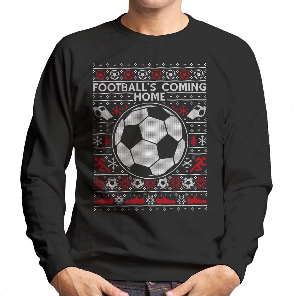 Football's Coming Home Christmas Knit Men's Sweatshirt product image 1