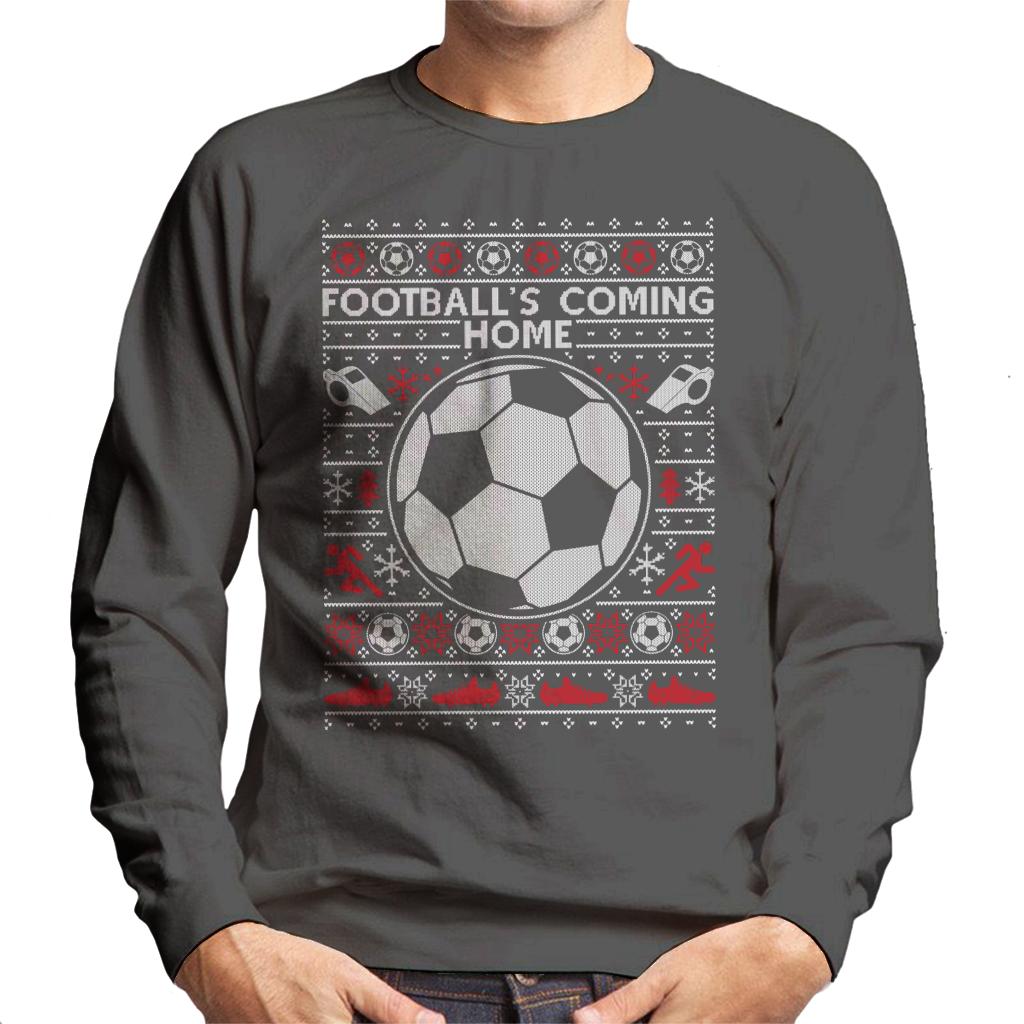 Football's Coming Home Christmas Knit Men's Sweatshirt product image 4