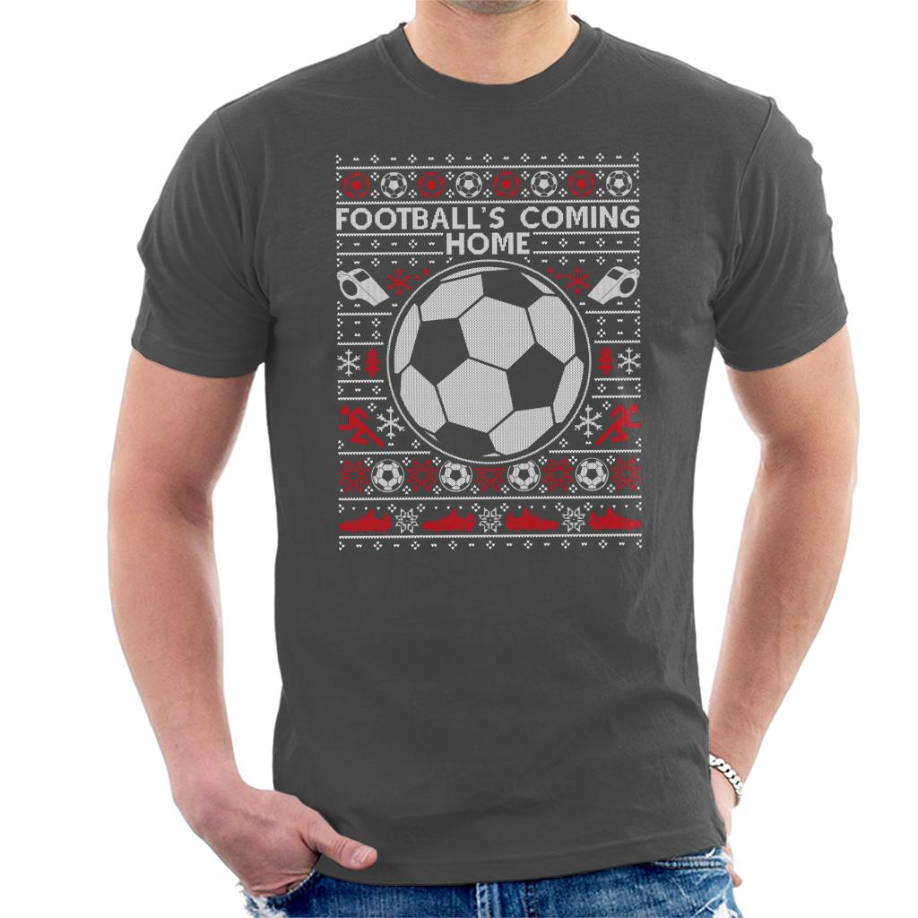 Football's Coming Home Christmas Knit Men's T-Shirt product image 4