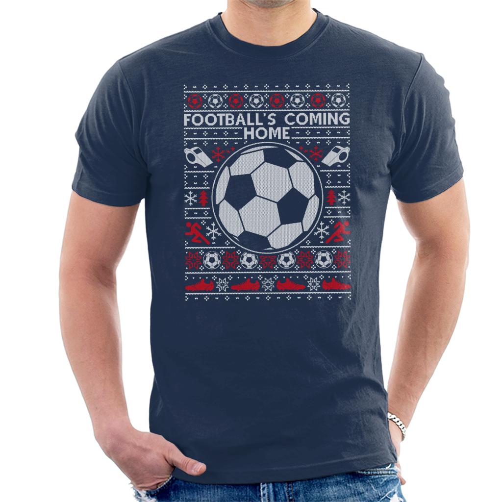 Football's Coming Home Christmas Knit Men's T-Shirt product image 6