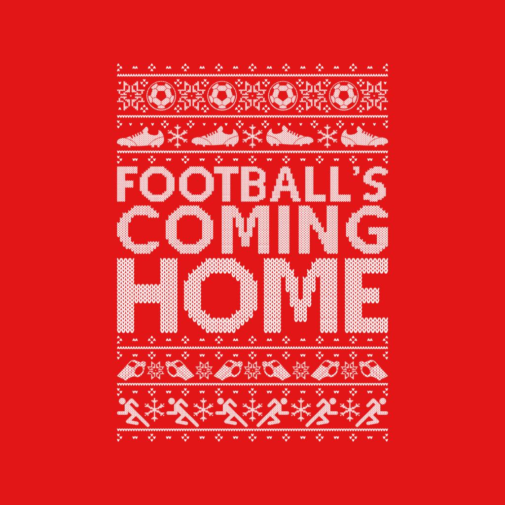 Football's Coming Home Christmas Text Knit Men's T-Shirt product image 7