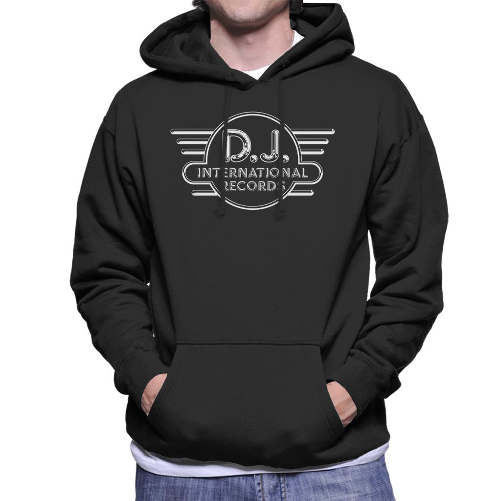 DJ International Records Logo Men's Hooded Sweatshirt product image 1