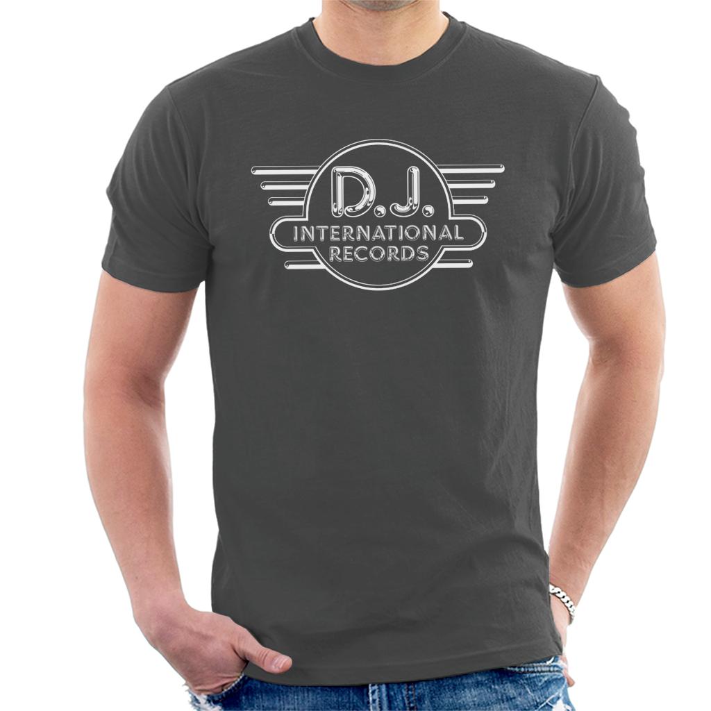 DJ International Records Logo Men's T-Shirt product image 4
