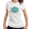 DJ International Records Cyan Logo Women's T-Shirt product image 1