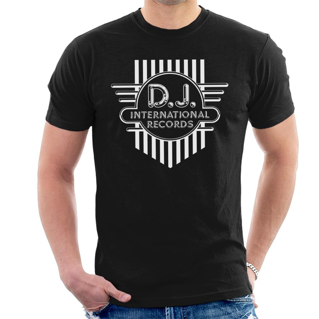DJ International Records Cross Logo Men's T-Shirt product image 1