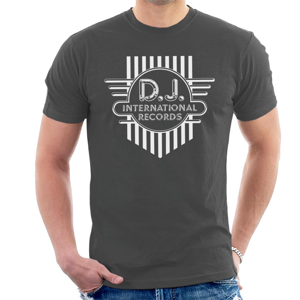 DJ International Records Cross Logo Men's T-Shirt product image 4
