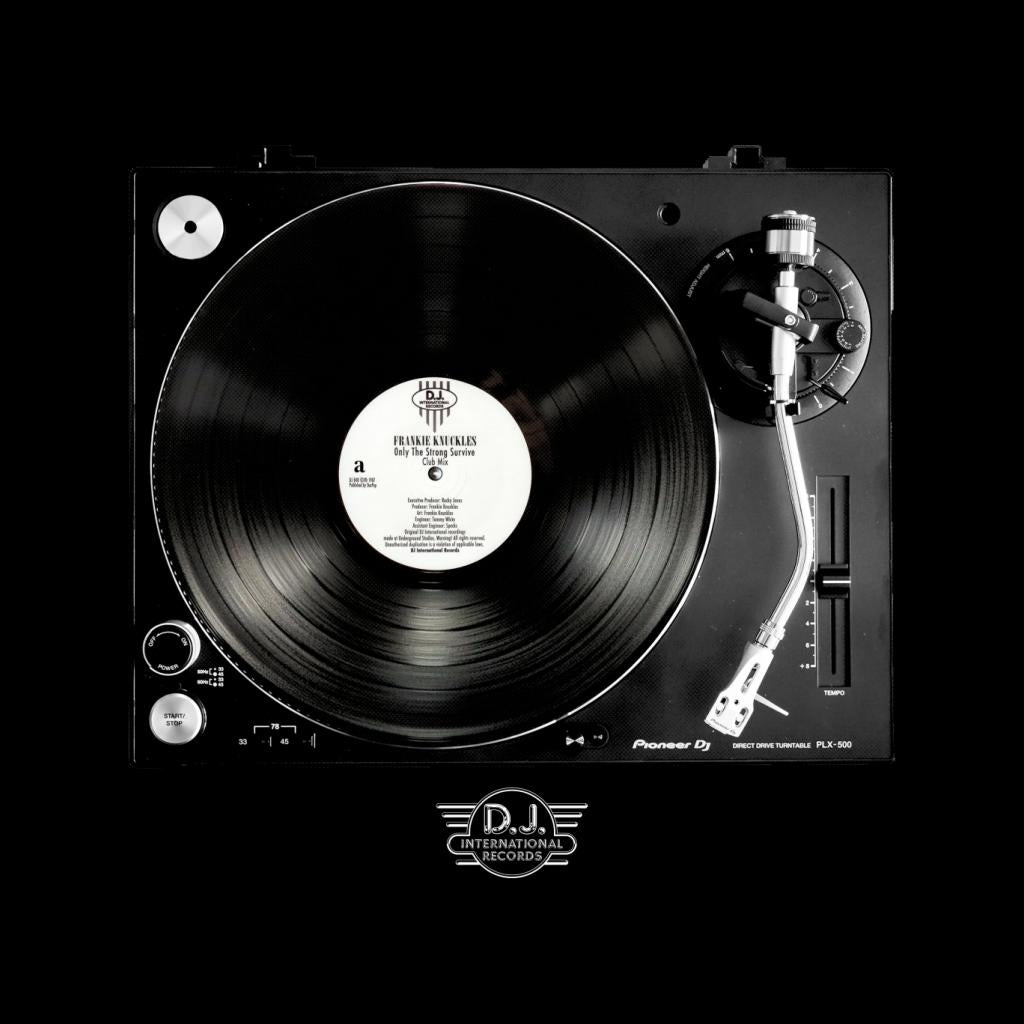 DJ International Records Turntable Men's Sweatshirt product image 2