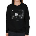 DJ International Records Turntable Women's Sweatshirt product image 1