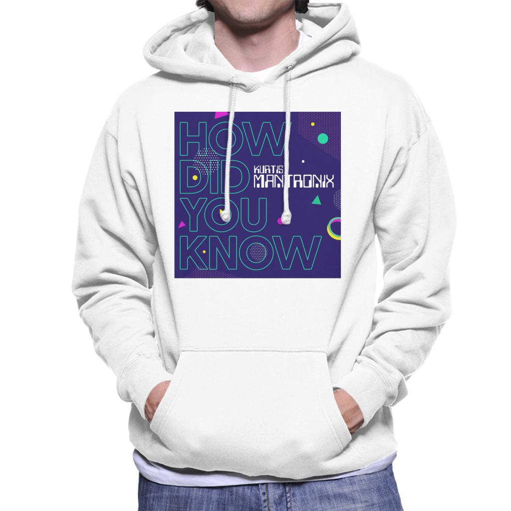 Mantronix Album How Did You Know Men's Hooded Sweatshirt product image 4