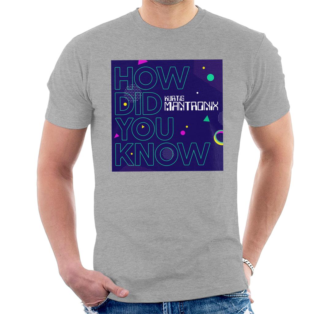 Mantronix Album How Did You Know Men's T-Shirt product image 1