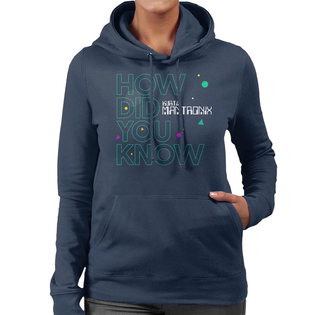 Mantronix How Did You Know Women's Hooded Sweatshirt product image 1