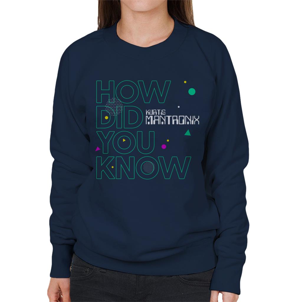 Mantronix How Did You Know Women's Sweatshirt product image 1