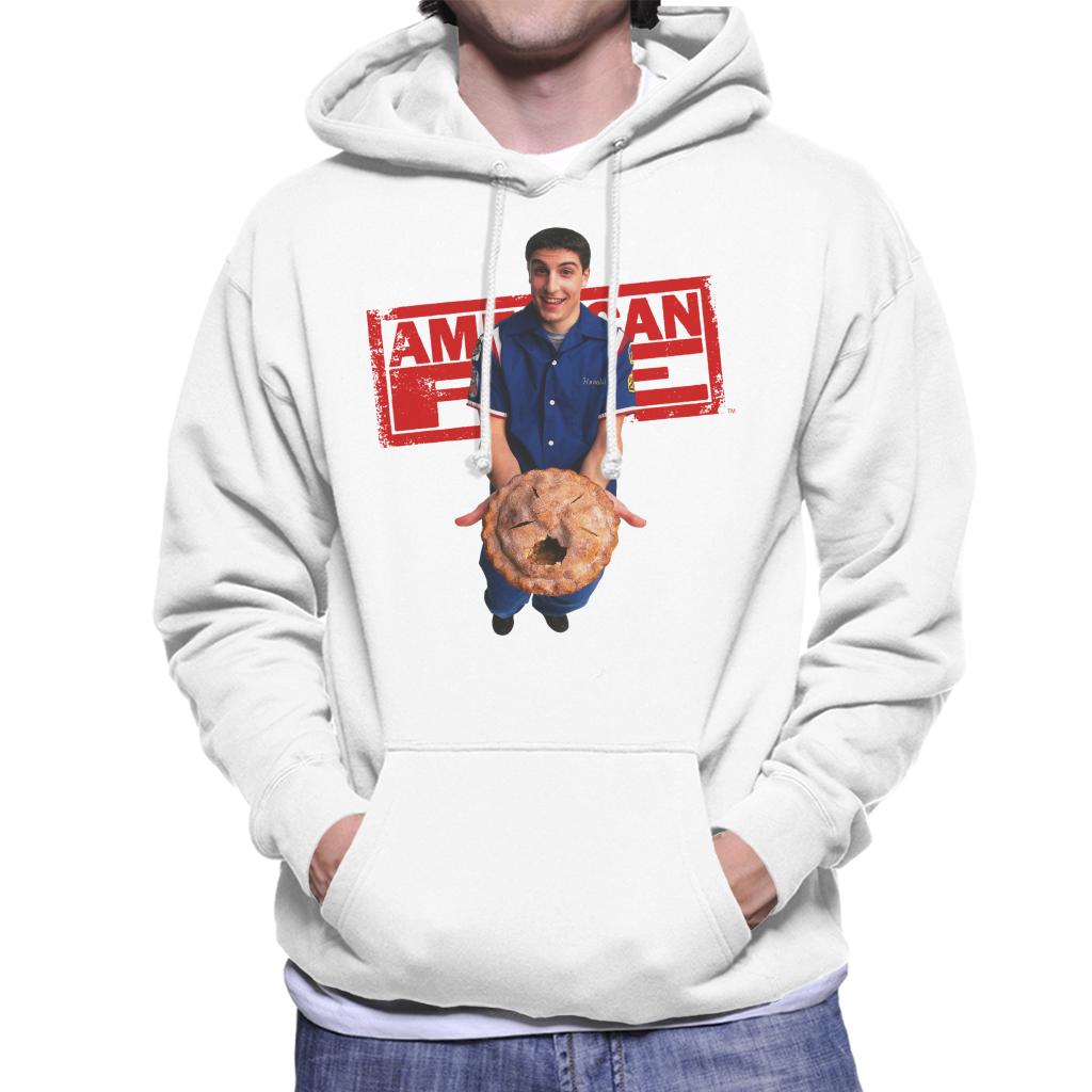 American Pie Jim Holding Eaten Men's Hooded Sweatshirt product image 4