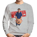 American Pie Jim Holding Eaten Men's Sweatshirt product image 1