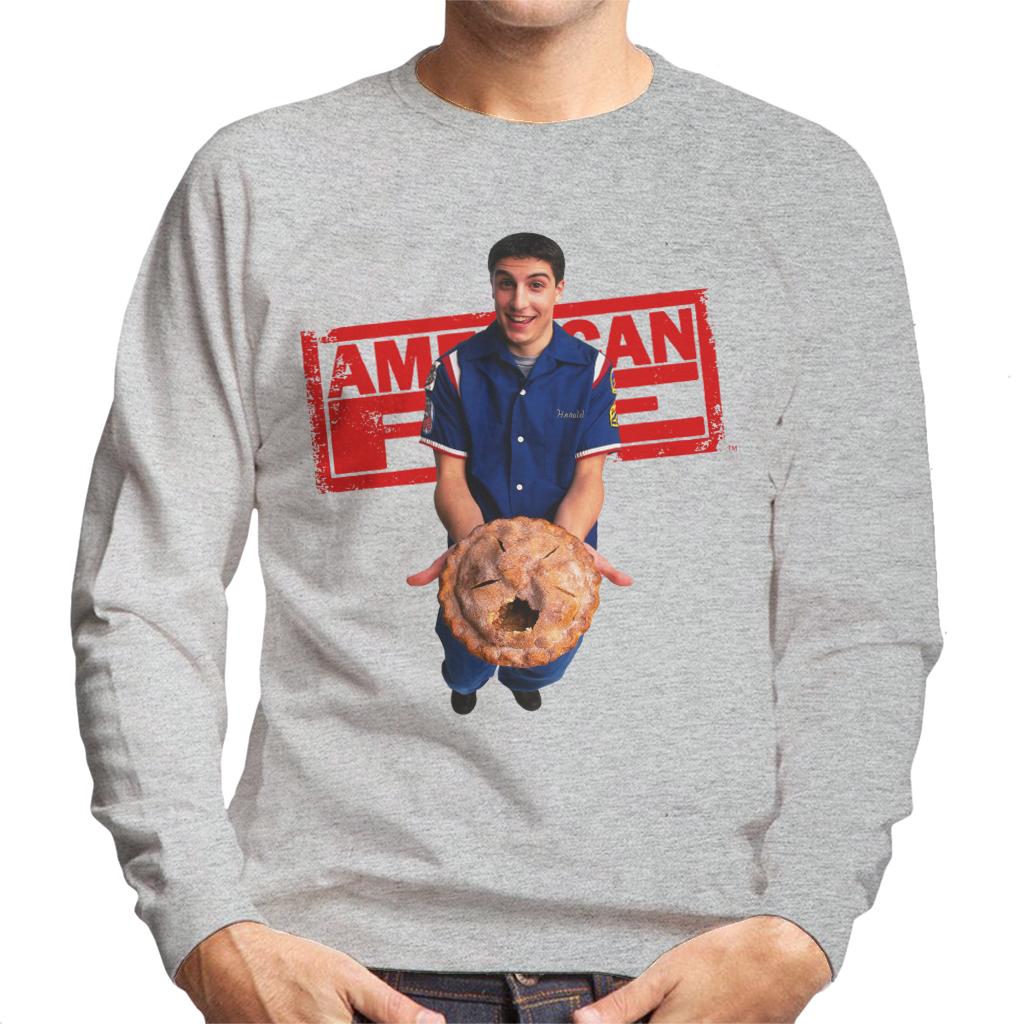 American Pie Jim Holding Eaten Men's Sweatshirt product image 1