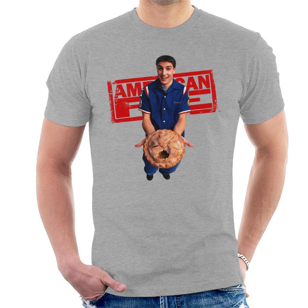 American Pie Jim Holding Eaten Men's T-Shirt product image 1