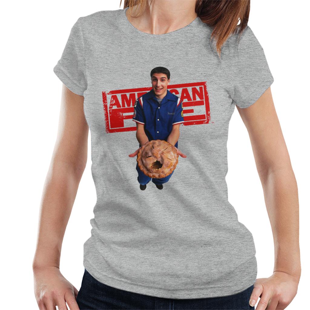 American Pie Jim Holding Eaten Women's T-Shirt product image 1