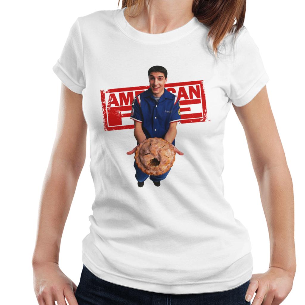 American Pie Jim Holding Eaten Women's T-Shirt product image 4