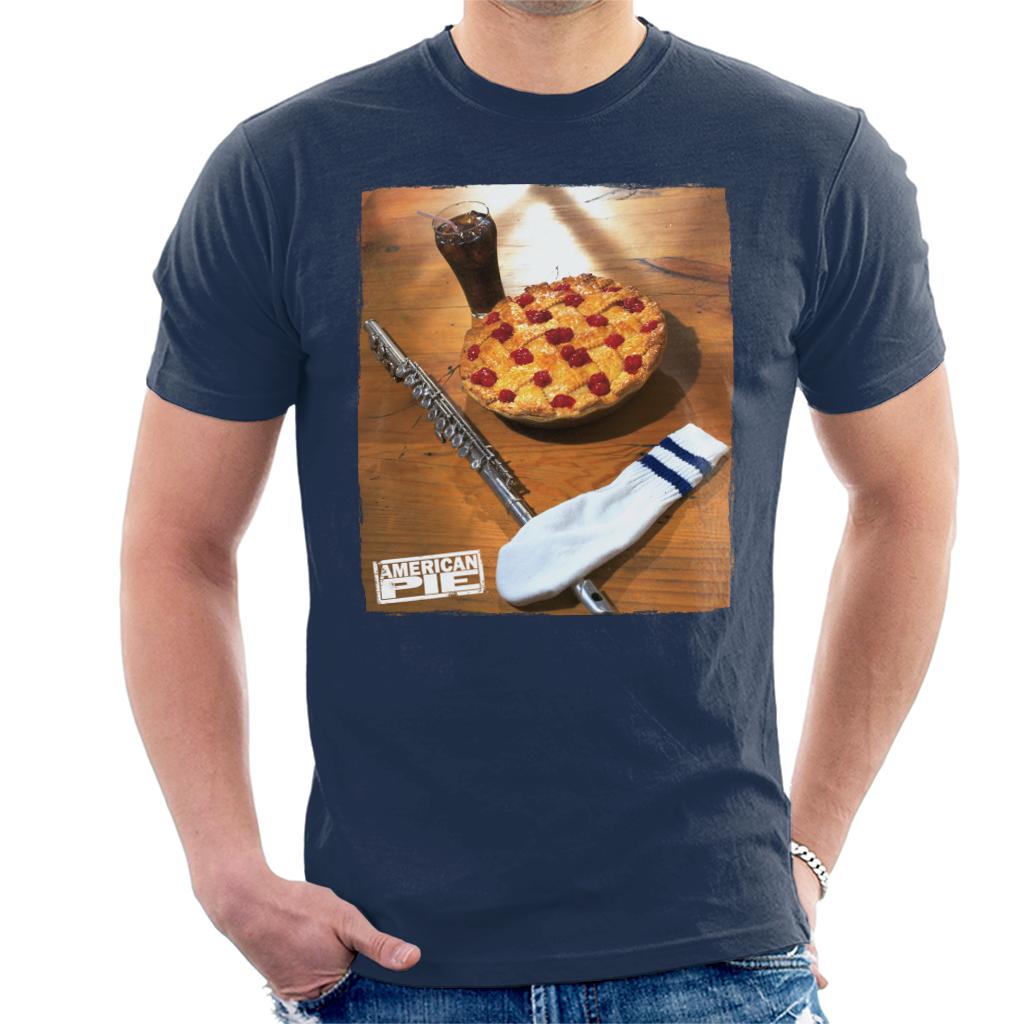 American Pie Flute Sock And Pie Men's T-Shirt