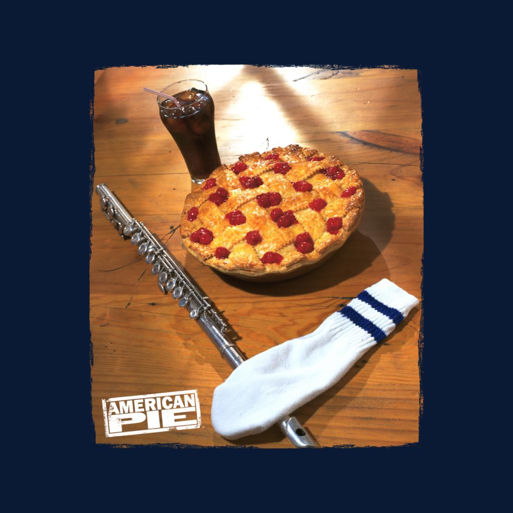 American Pie Flute Sock And Pie Men's Sweatshirt