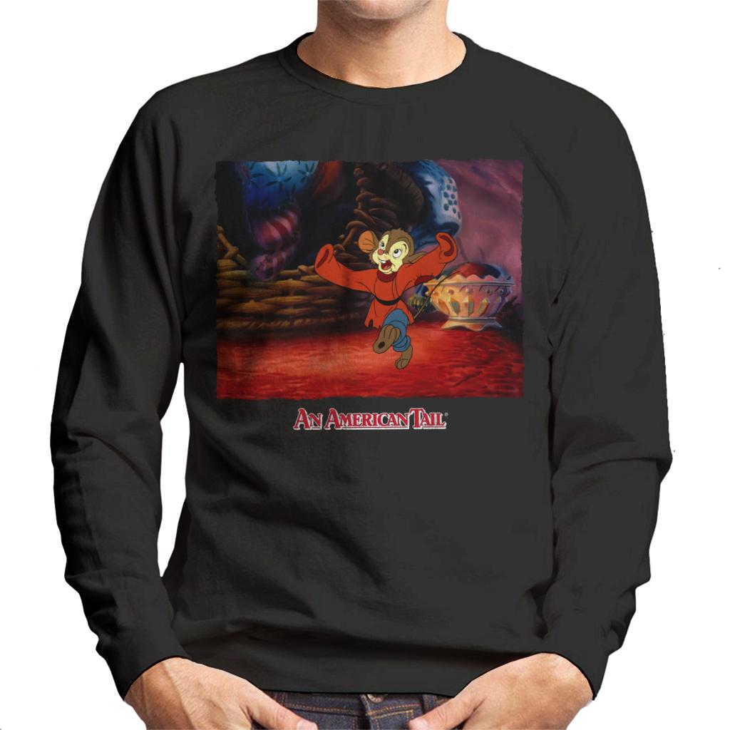 An American Tail Fievel Dancing Men's Sweatshirt product image 1