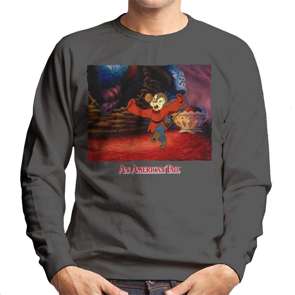 An American Tail Fievel Dancing Men's Sweatshirt product image 4