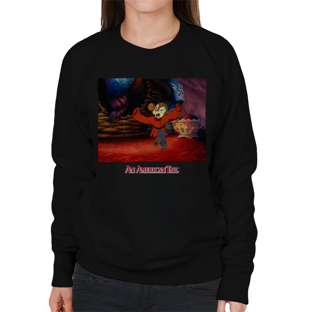 An American Tail Fievel Dancing Women's Sweatshirt product image 1
