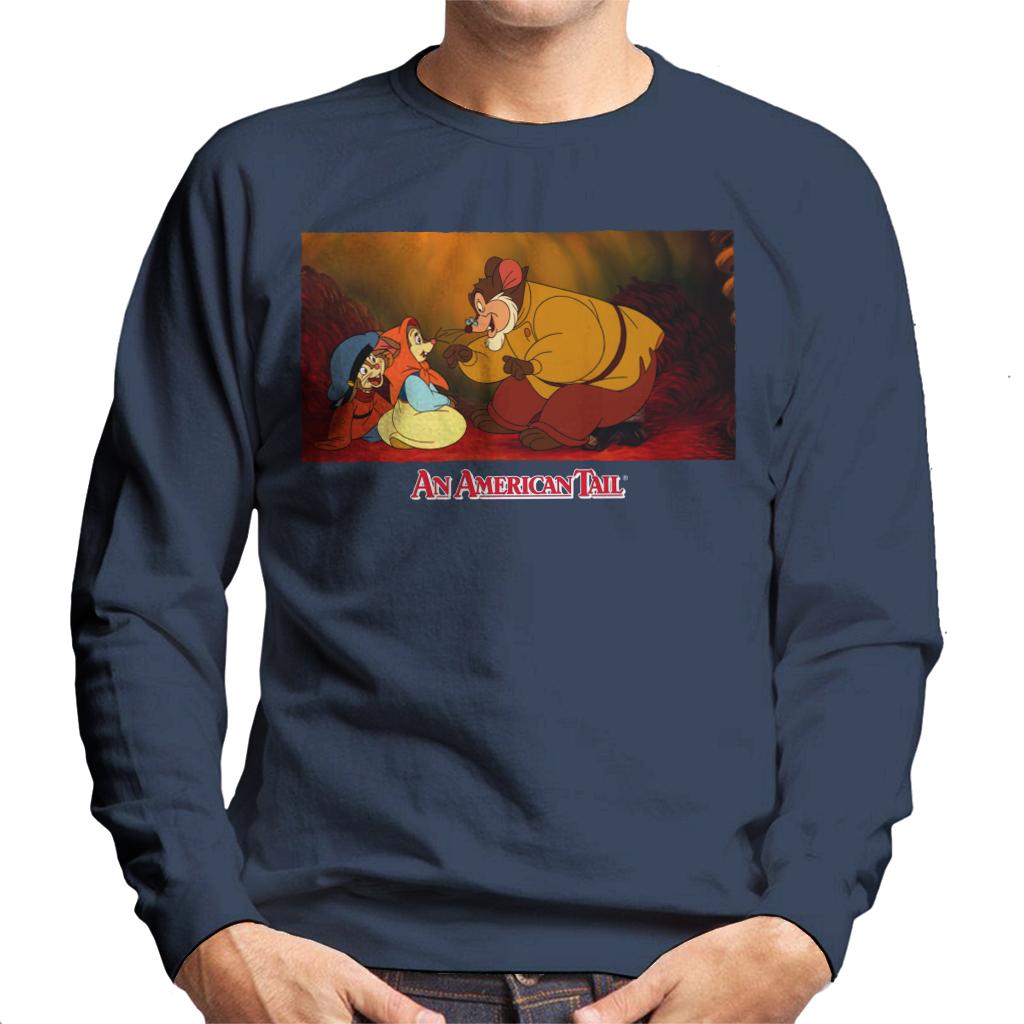 An American Tail Papa Talking To Tanya Men's Sweatshirt product image 6