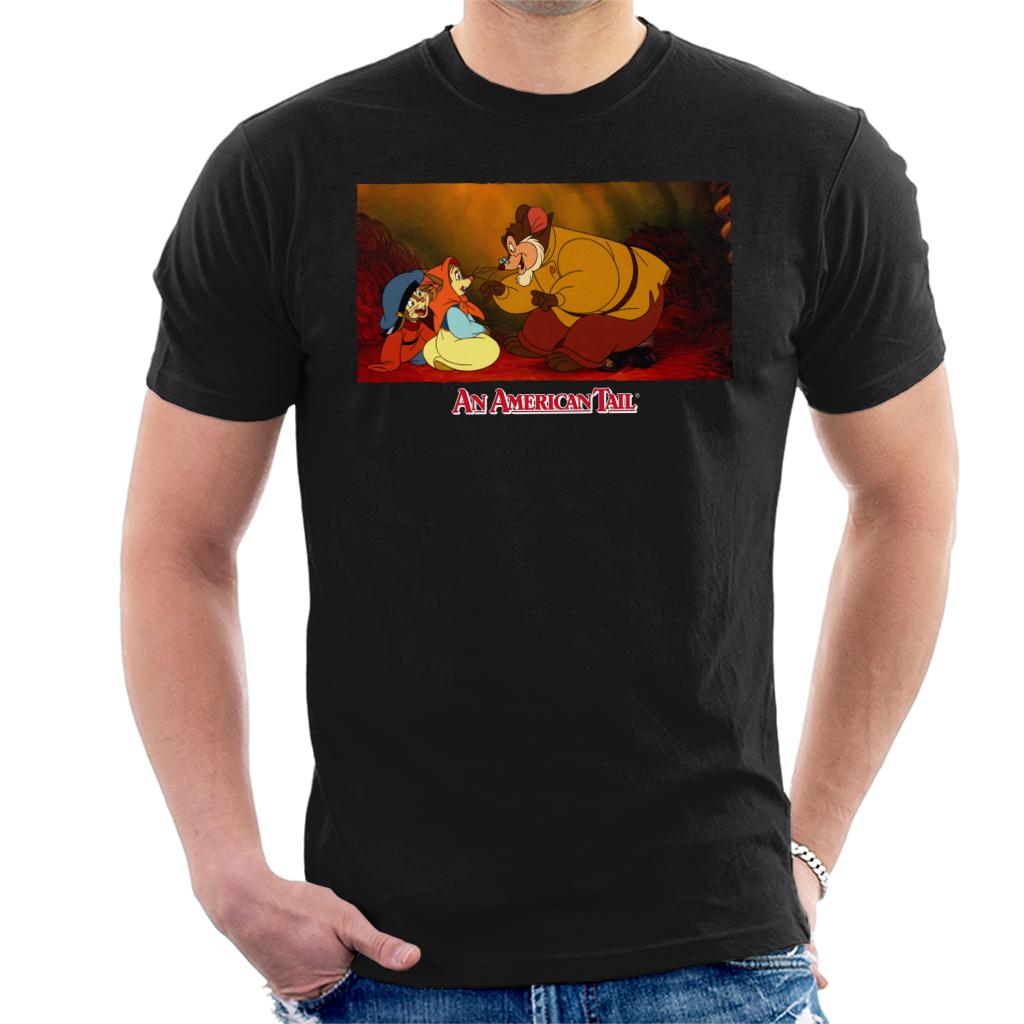 An American Tail Papa Talking To Tanya Men's T-Shirt product image 1