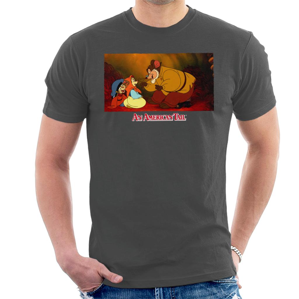 An American Tail Papa Talking To Tanya Men's T-Shirt product image 4