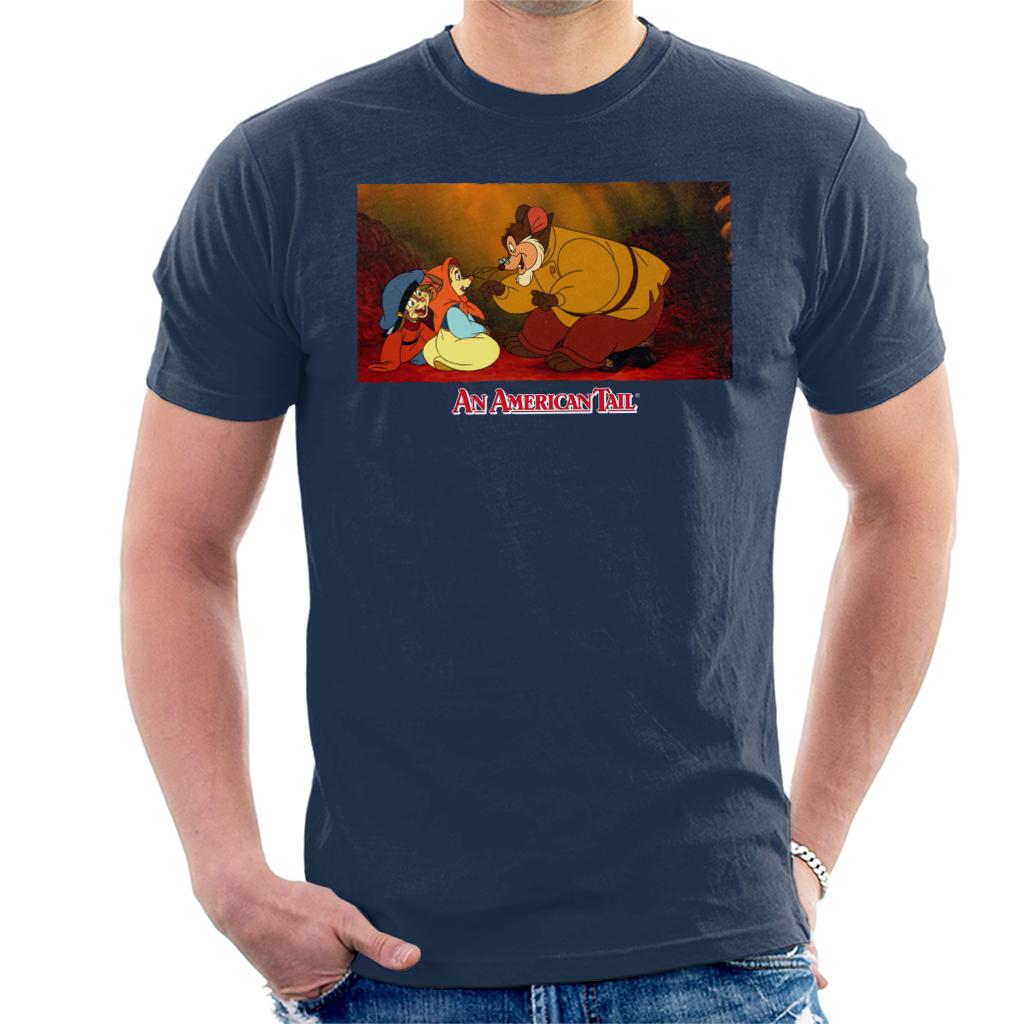 An American Tail Papa Talking To Tanya Men's T-Shirt product image 6