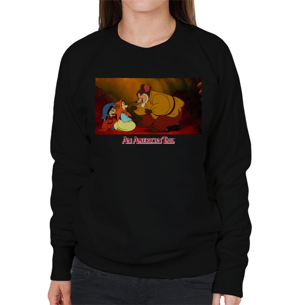 An American Tail Papa Talking To Tanya Women's Sweatshirt product image 1