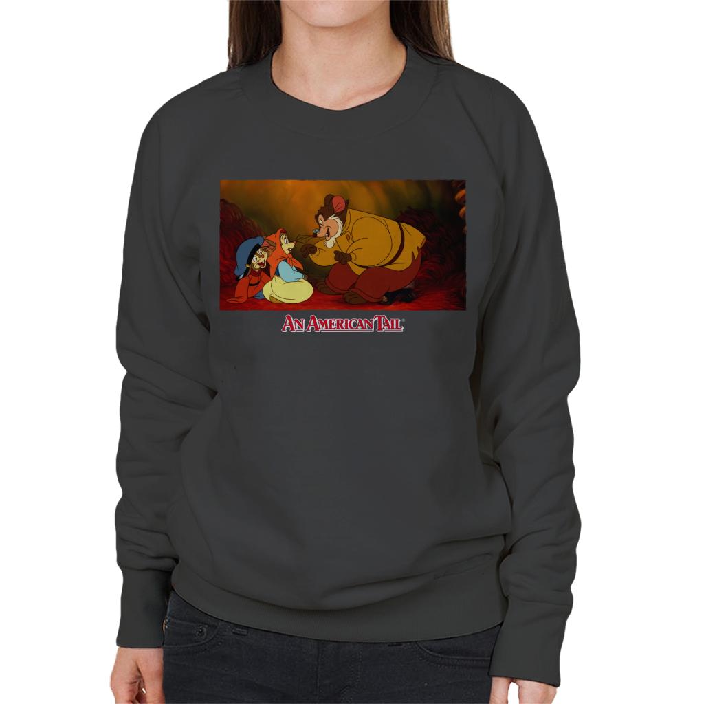 An American Tail Papa Talking To Tanya Women's Sweatshirt product image 4