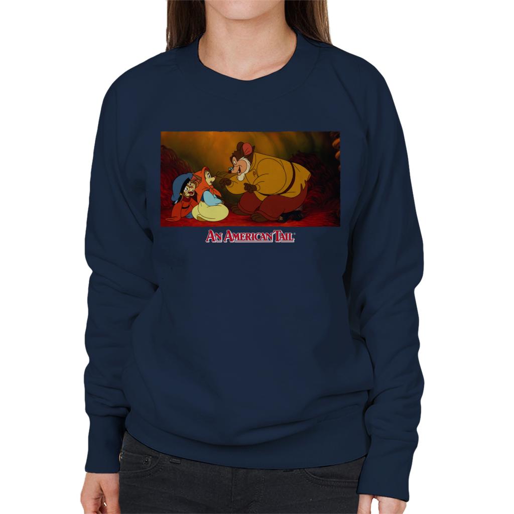 An American Tail Papa Talking To Tanya Women's Sweatshirt product image 6
