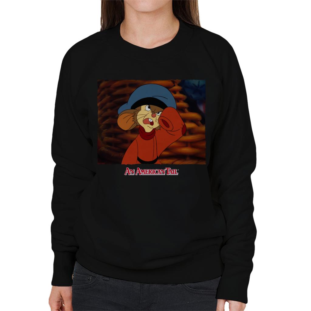 An American Tail Fievel Angry Women's Sweatshirt product image 1