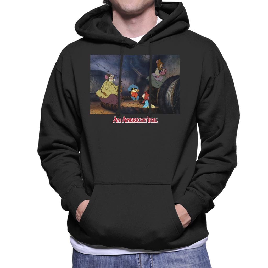 An American Tail Fievel And Family Men's Hooded Sweatshirt product image 1