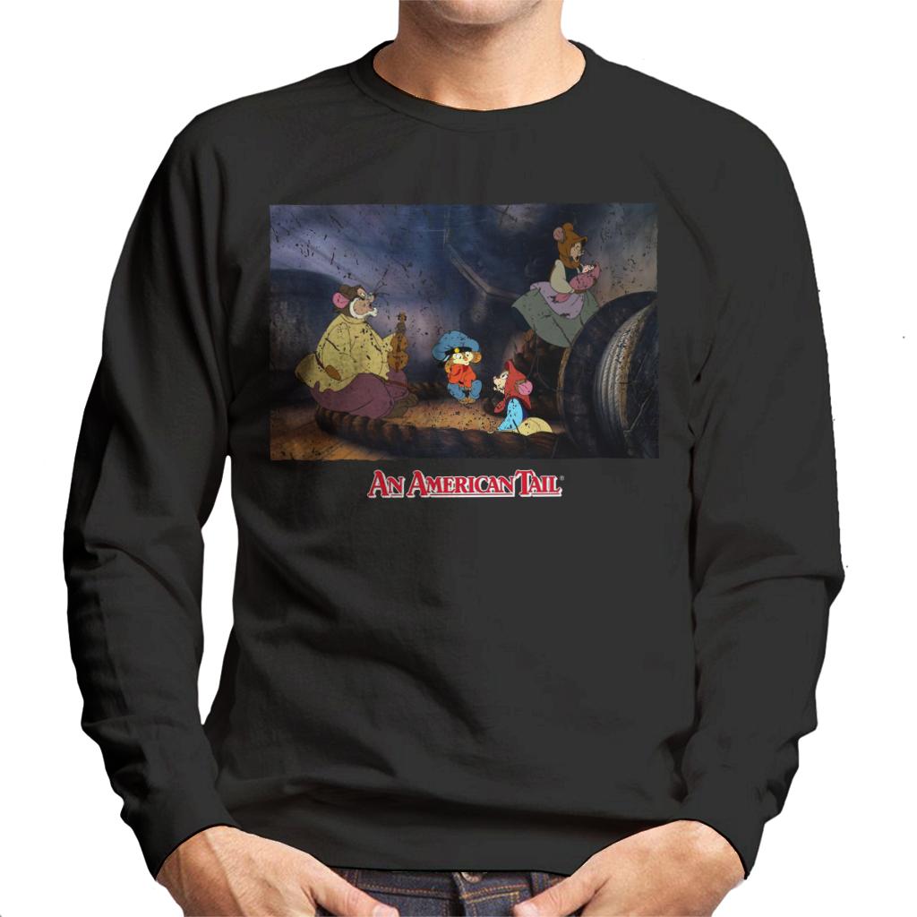 An American Tail Fievel And Family Men's Sweatshirt product image 1