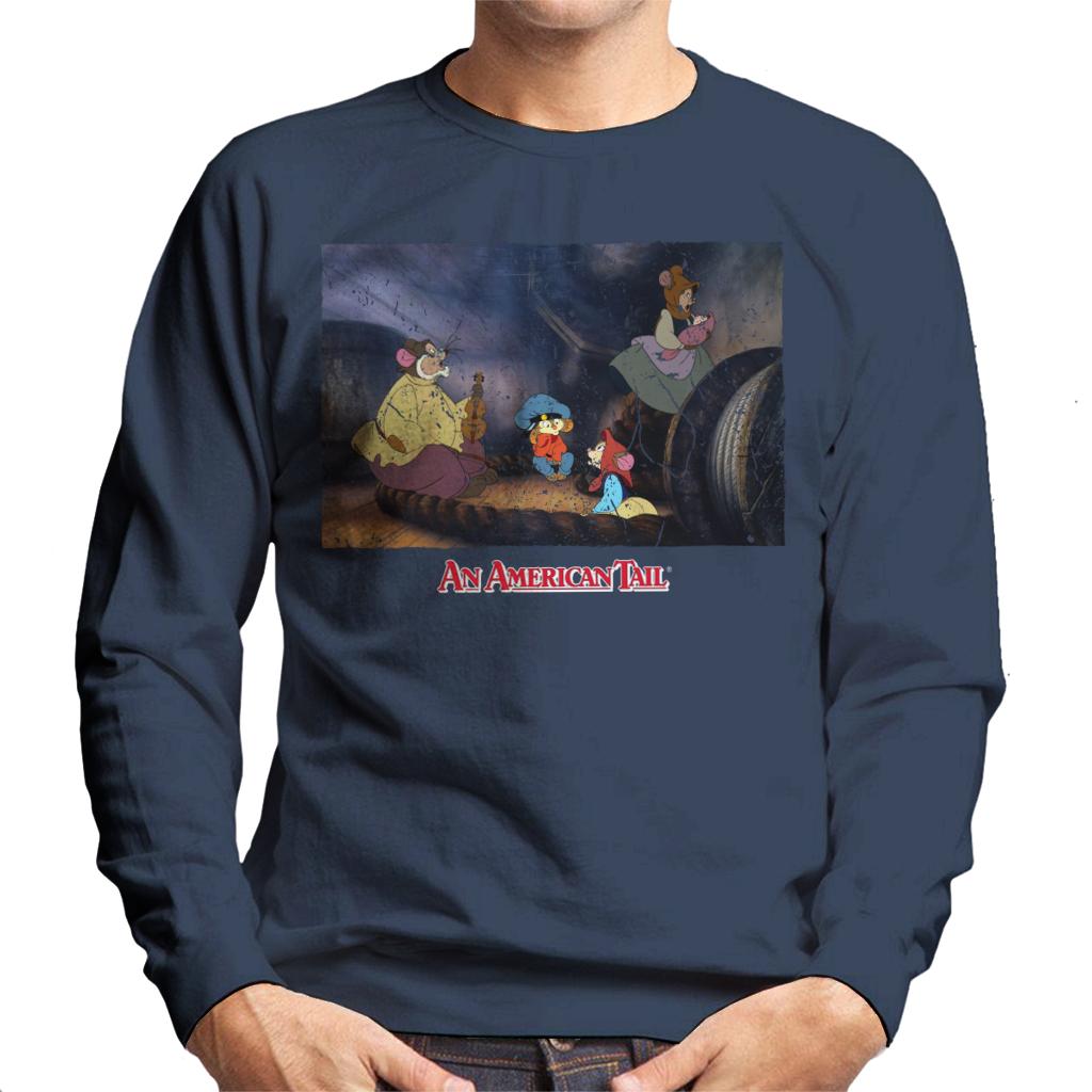 An American Tail Fievel And Family Men's Sweatshirt product image 4