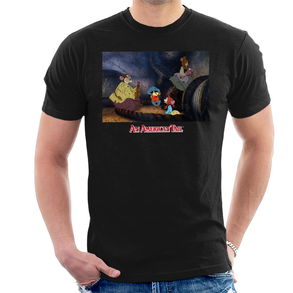An American Tail Fievel And Family Men's T-Shirt product image 1