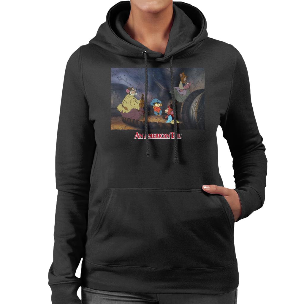 An American Tail Fievel And Family Women's Hooded Sweatshirt product image 1