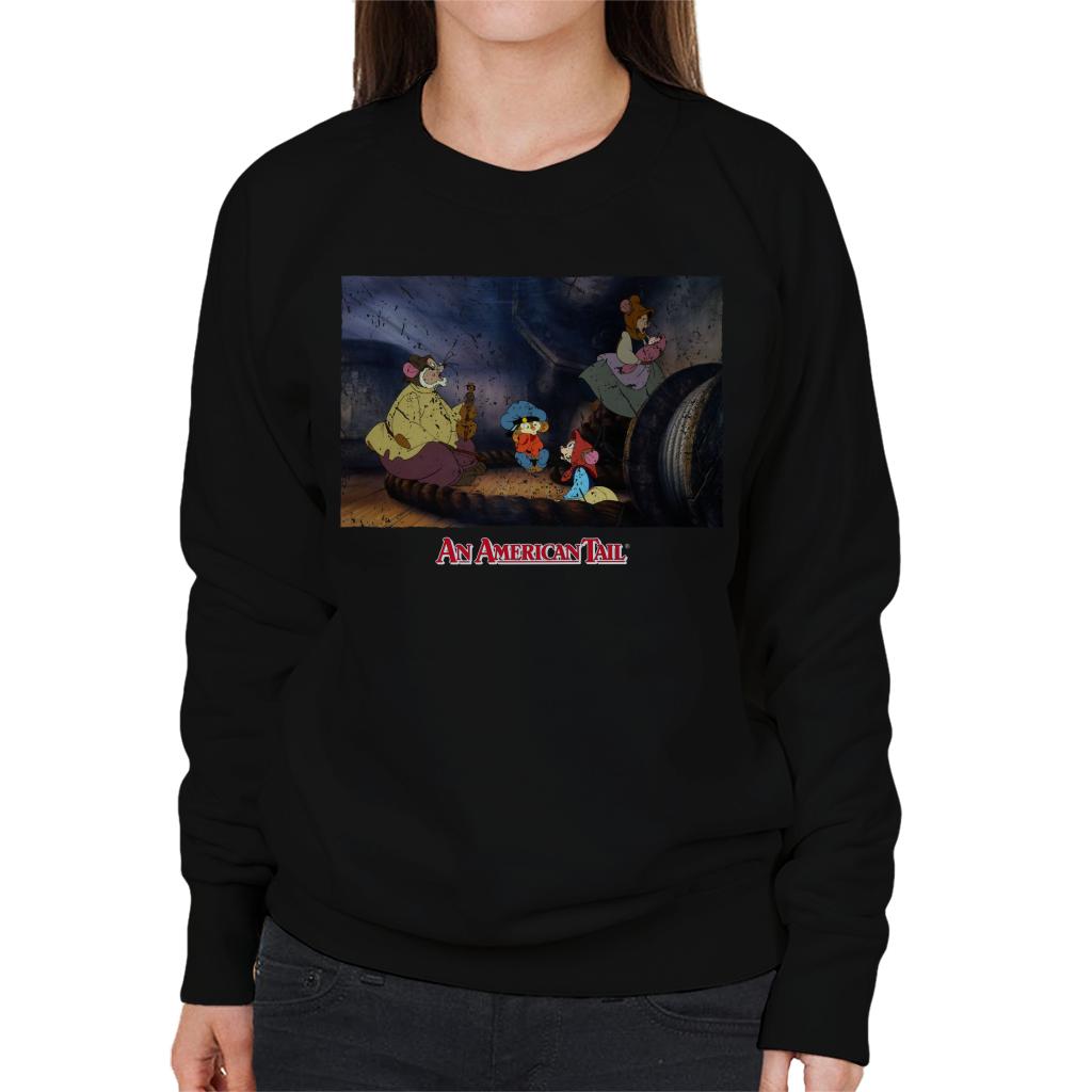 An American Tail Fievel And Family Women's Sweatshirt product image 1