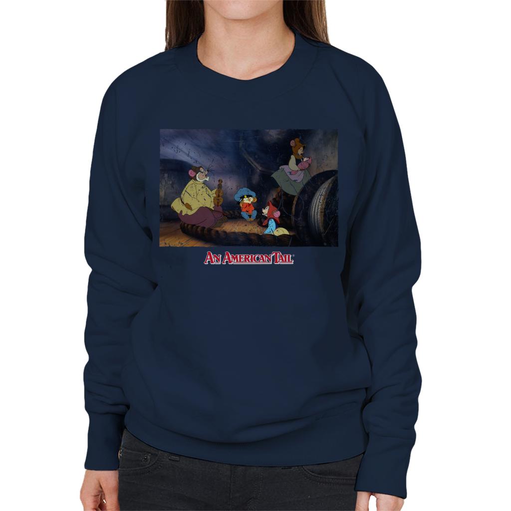 An American Tail Fievel And Family Women's Sweatshirt product image 4